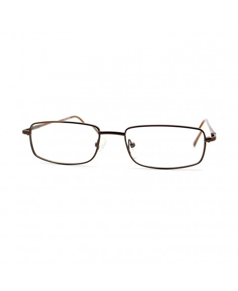 Magnified Reading Glasses Rectangle Metal Spring Hinge Various Strength 