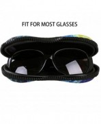 xhorizon FLK Sunglasses Soft Case Ultra Light Neoprene Zipper Eyeglass Case