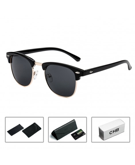half rim wayfarer sunglasses